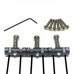 Graph Tech PS-8163-00 String Saver Orginals Vintage Tele 3 Barrel Saddles